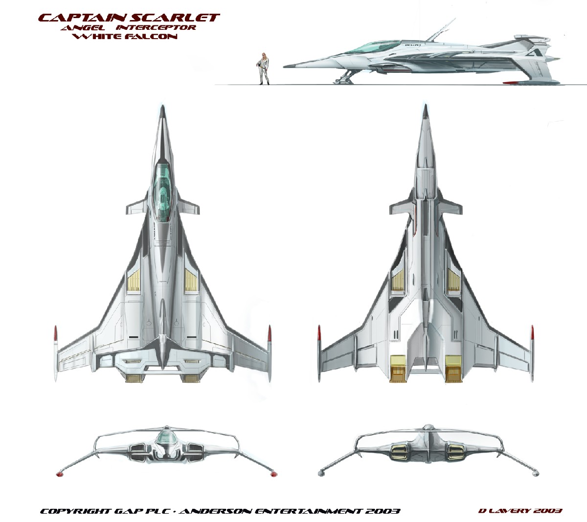 SPECTRUM White Falcon ATF (Advanced Tactical Fighter)